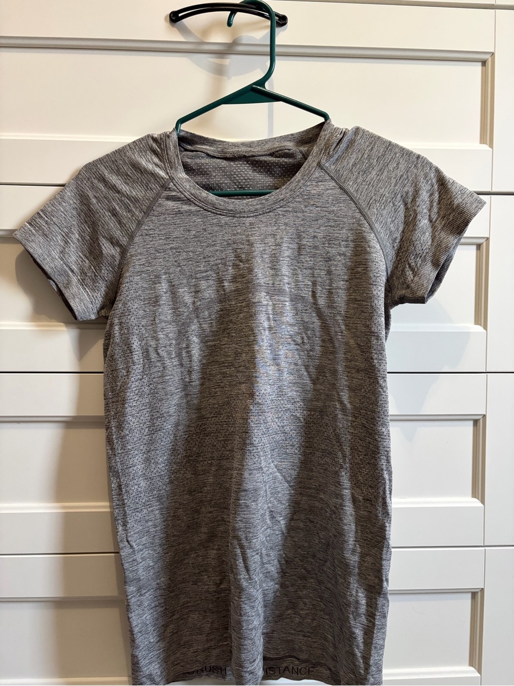Lululemon Grey Short Sleeve Swiftly Tech